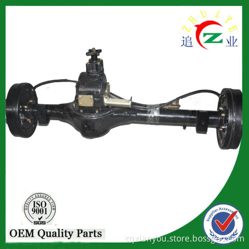 three wheel motorcycle parts of rear axle with 180mm diameter seam allowance